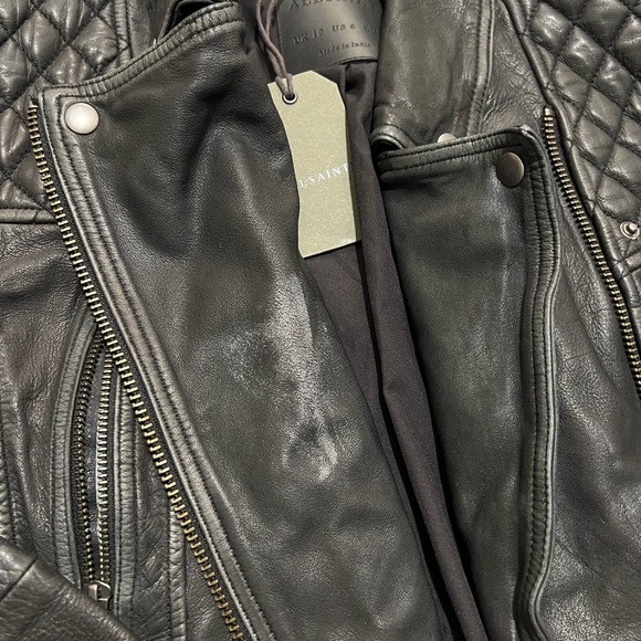 Allsaints womens cargo jacket NWT FLAWED - Picture 2 of 6